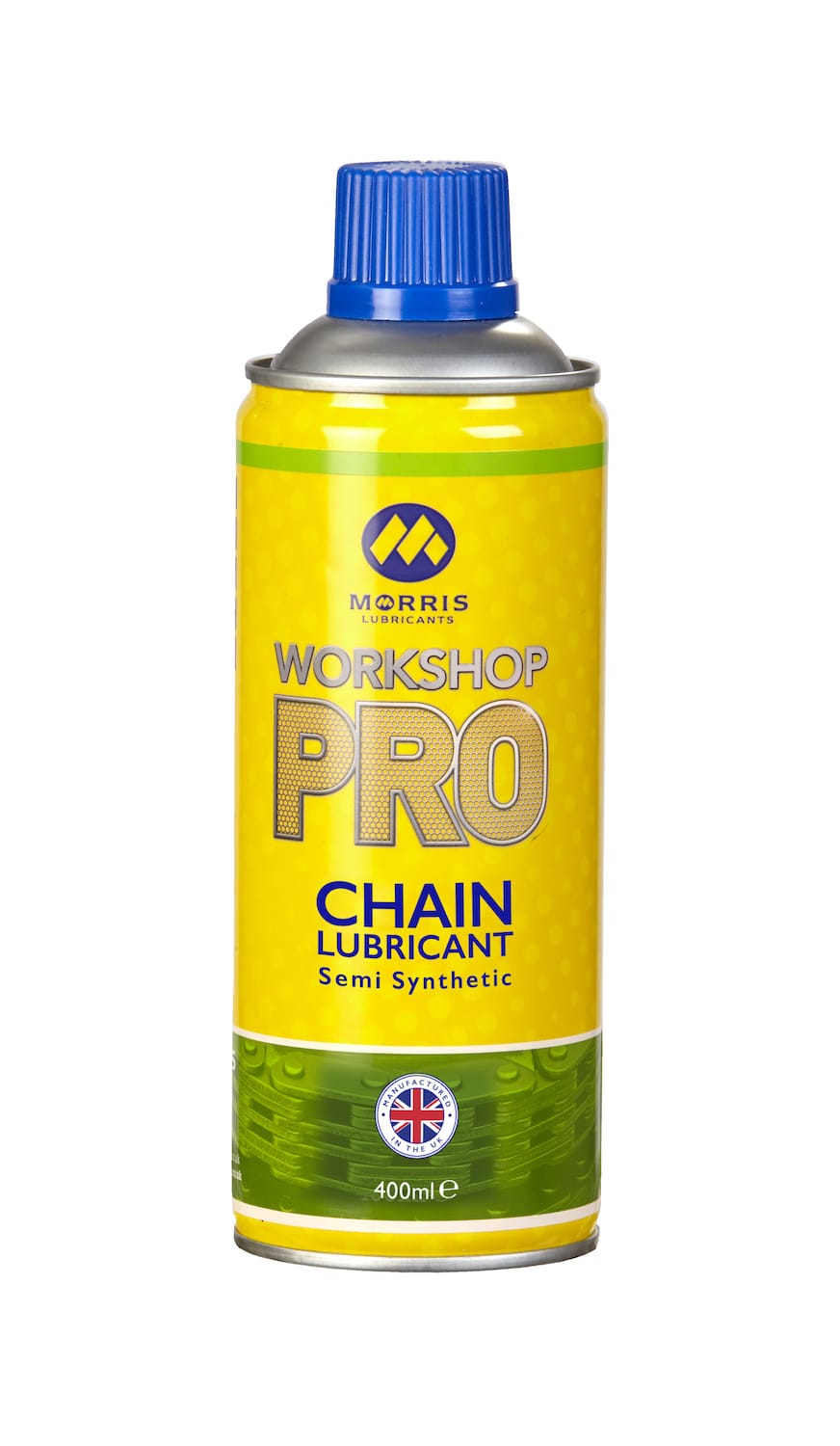 Morris Workshop Pro Chain Lubricant Semi Syn 400ml Aerosol (Croma)