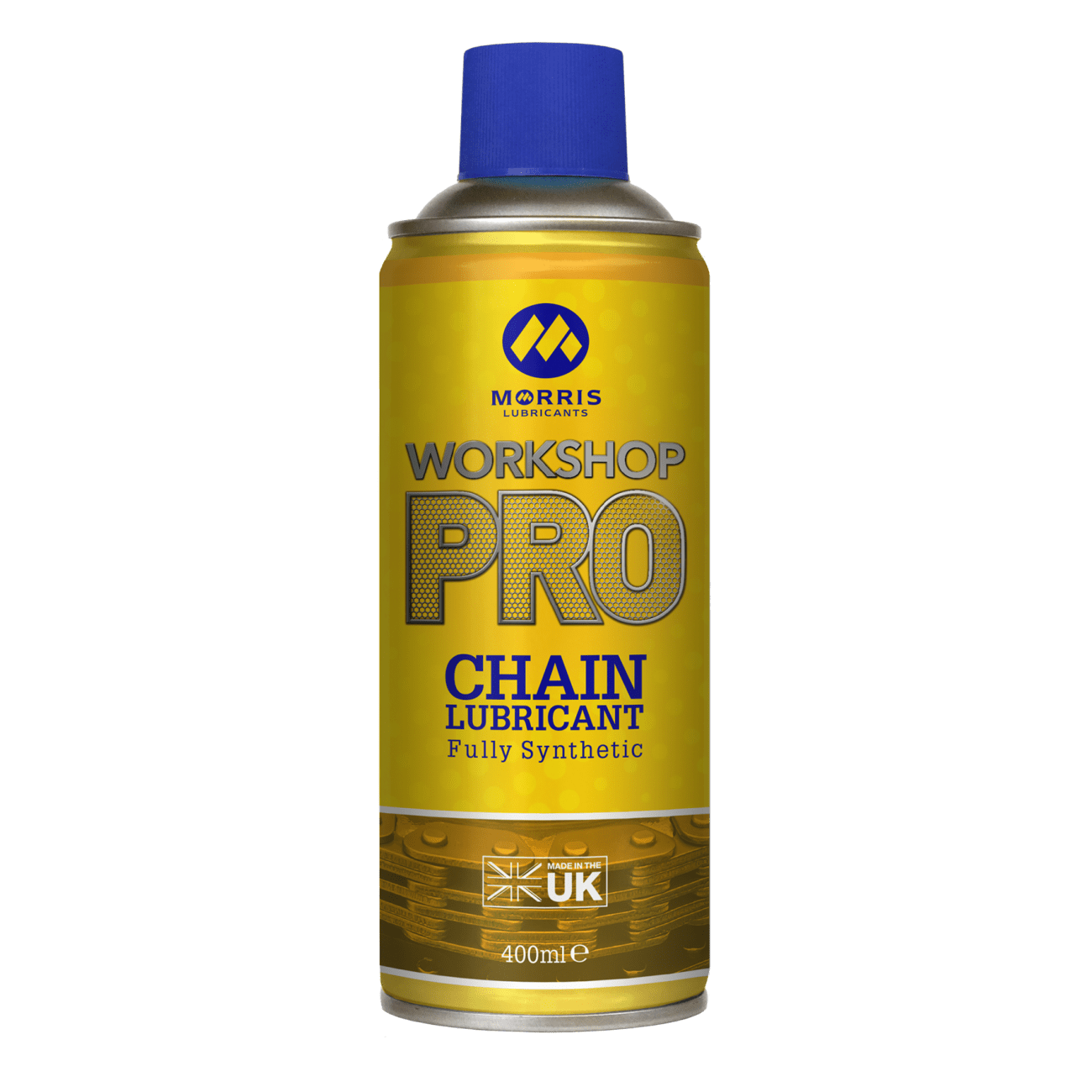 Morris Workshop Pro Chain Lubricant (Fully-Syn) 400ML Aero